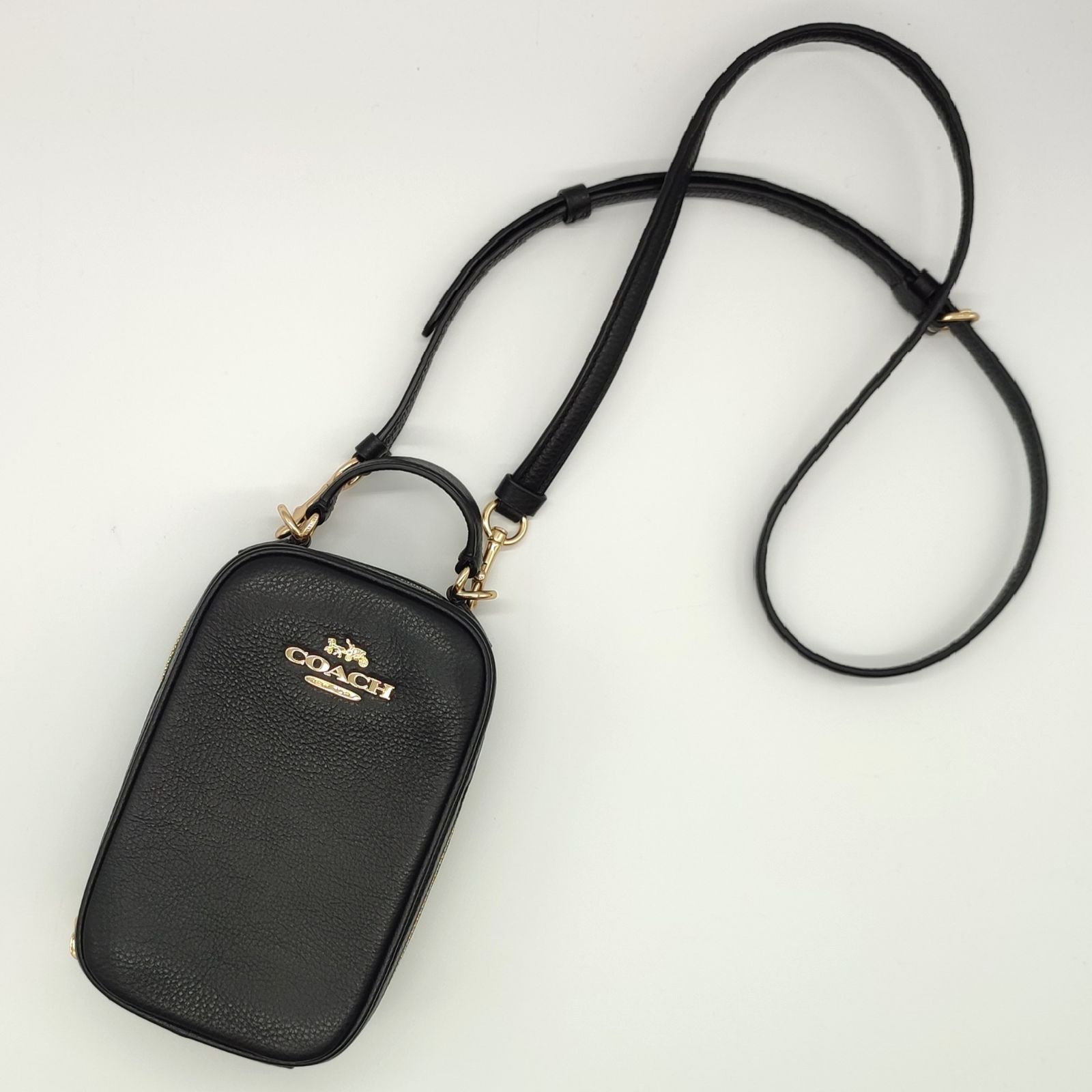 未使用級】COACH コーチ ショルダーバッグ 2way エヴァ フォーン 