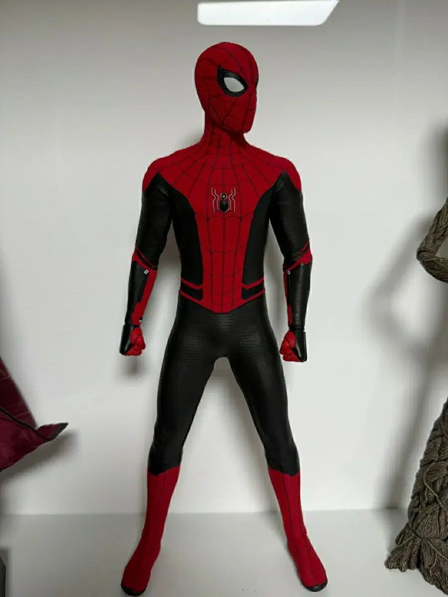 マーブル スパイダーマン プフプロムホーム ホットトイズ フィギュア アップグレードします スーツ フルセット