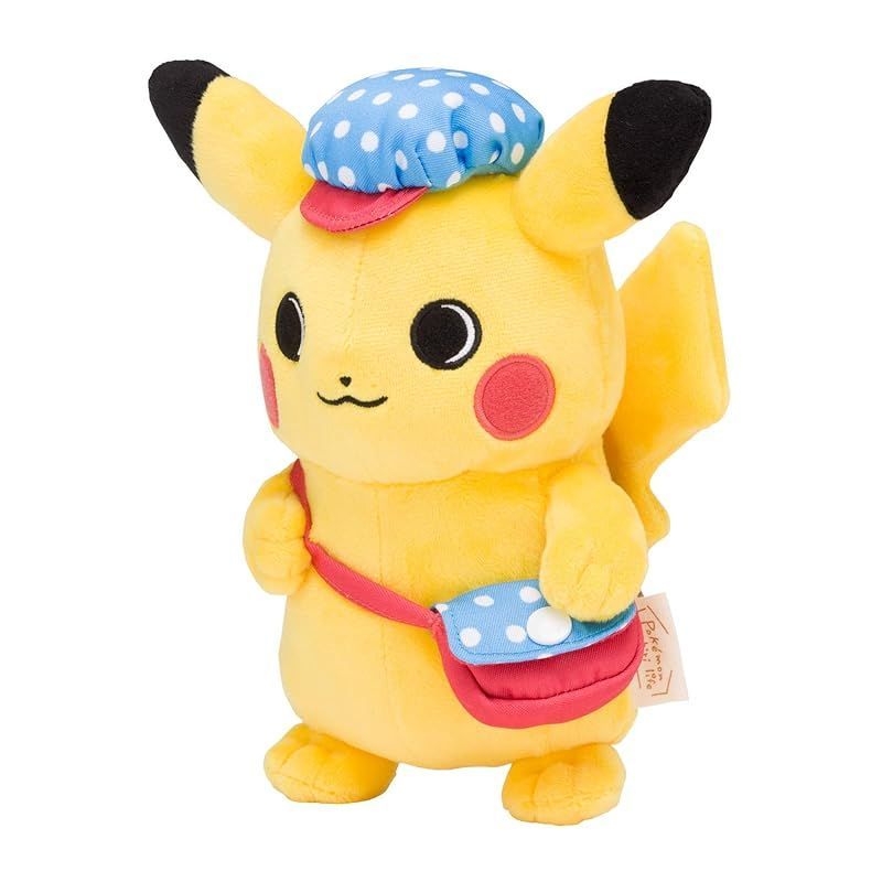 商品 ポケモンセンターオリジナル ぬいぐるみ Pokemon のんびりライフ ピカチュウ 21×18×10 H×W×D ㎝
