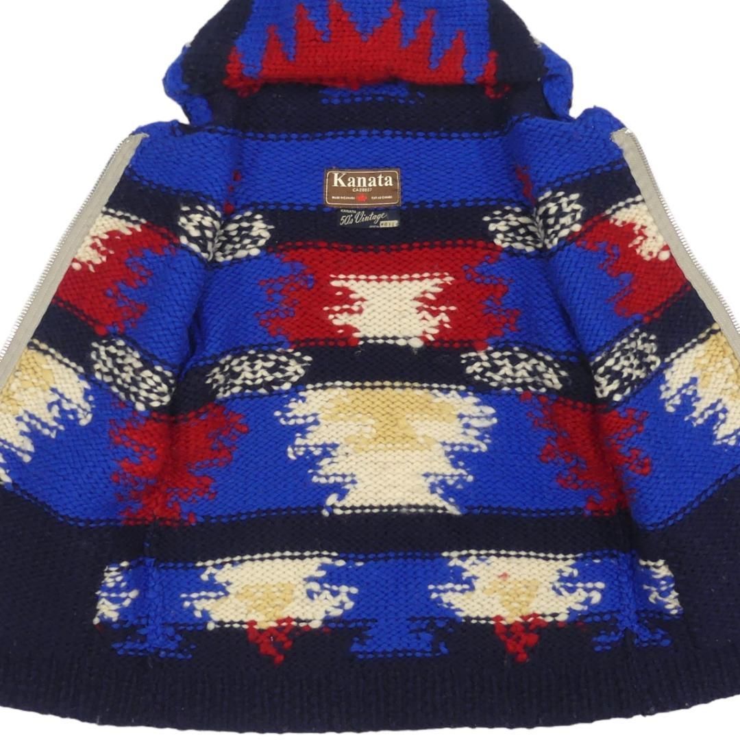 カウチン セーター kanata ニット L カナダ製 カナタ JJ766