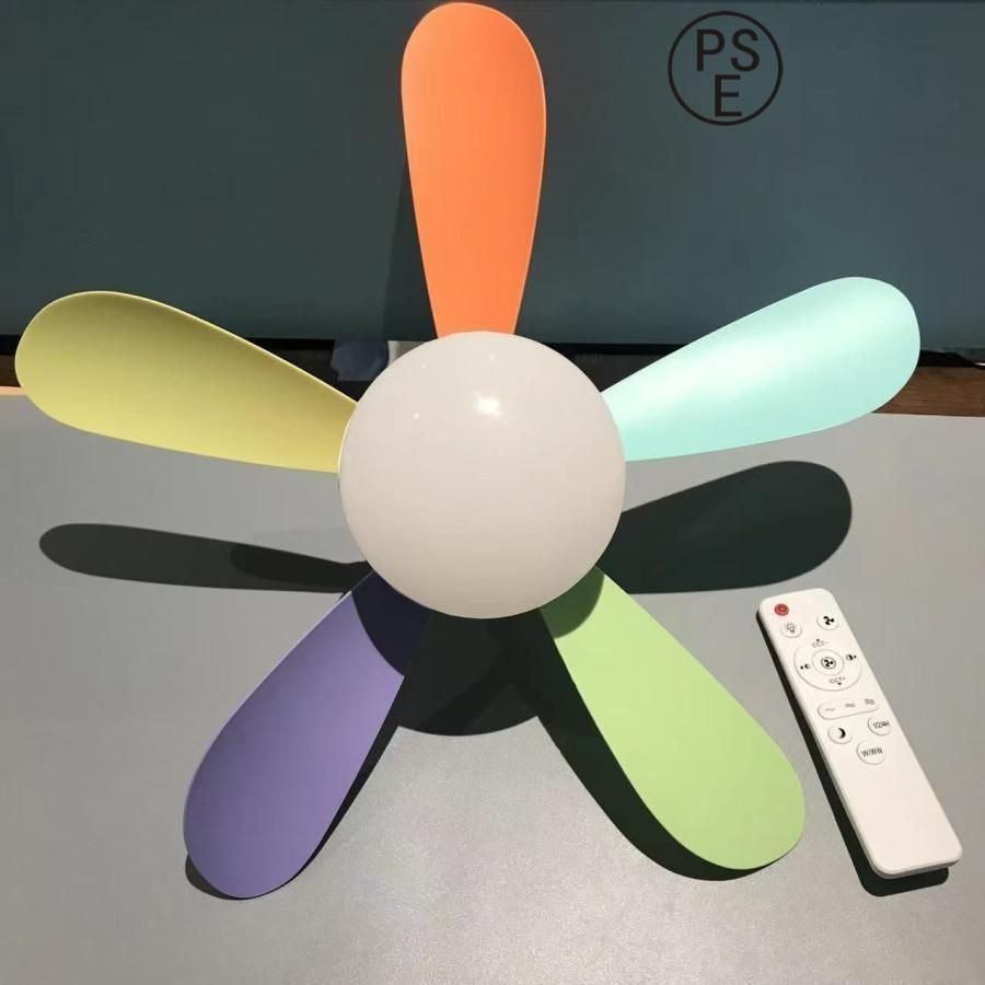 シーリングファンライト LED 扇風機 口金E26対応 調光調色 ファン付き照明おしゃれ リモコン付き 空気循環 大風量 静音 風量3段階 角度調節