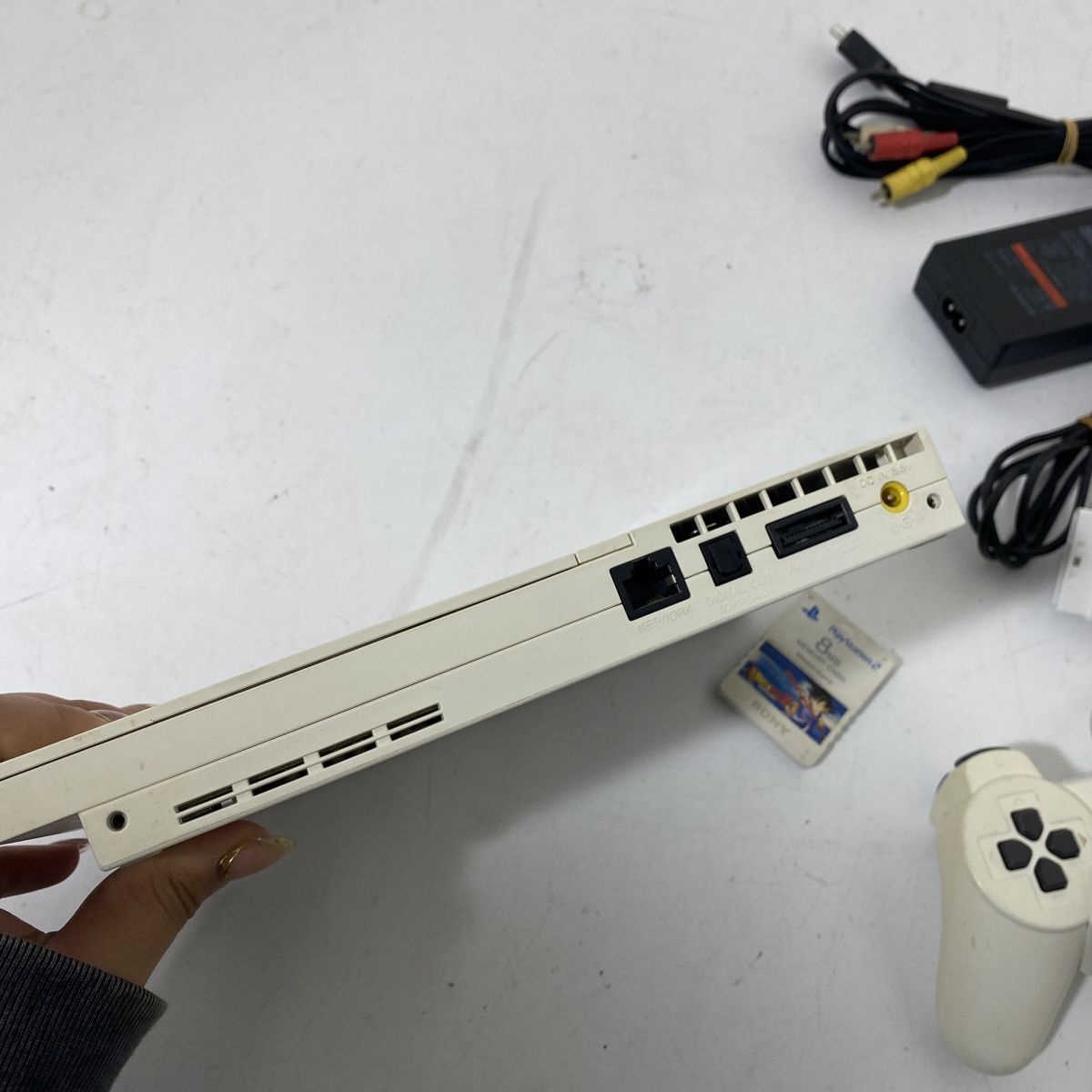 動作確認済み SONY PlayStation2 PS2 薄型 本体 コントローラー