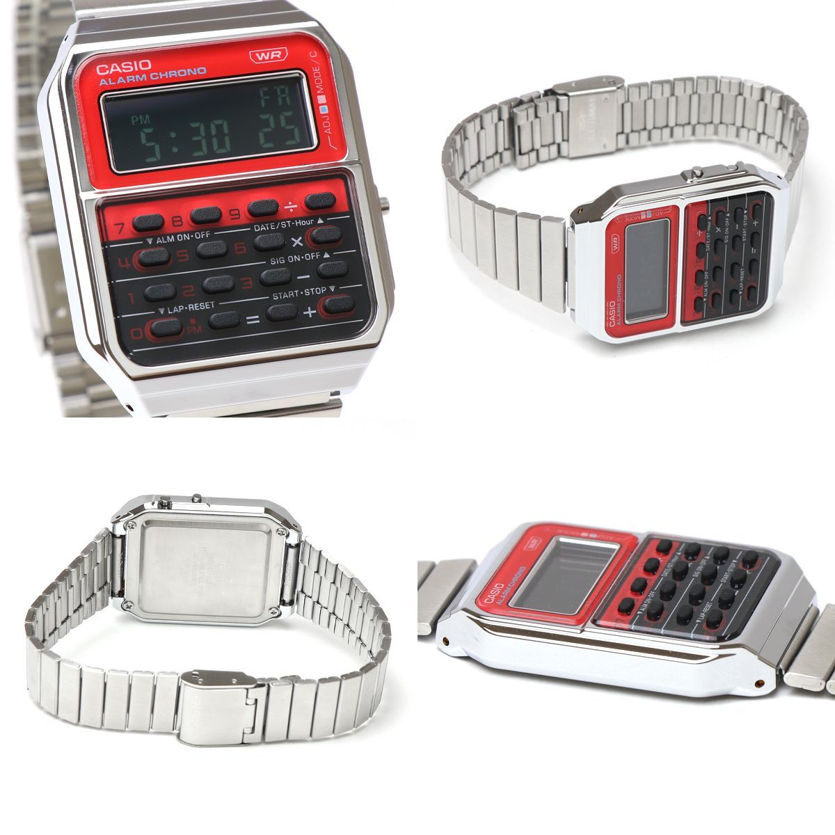 CASIO CLASSIC カシオ クラシック カリキュレーター CA-500WE レッド ...