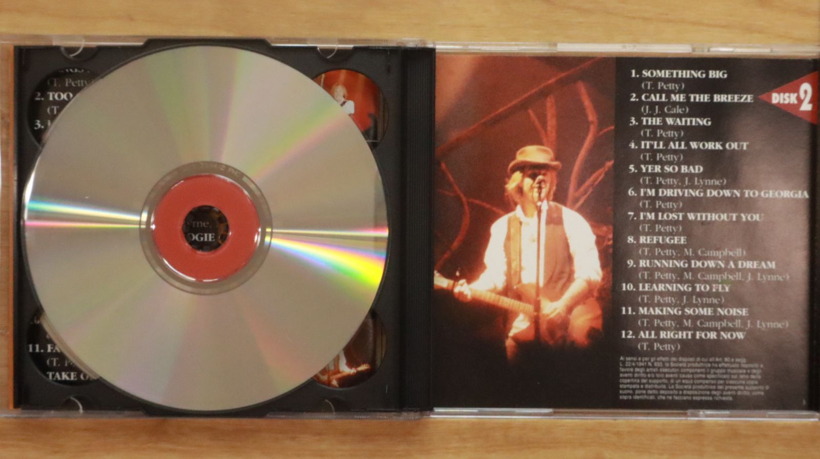 中古CD☆トム・ペティ&ザ・ハートブレイカーズ/Tom Petty And The