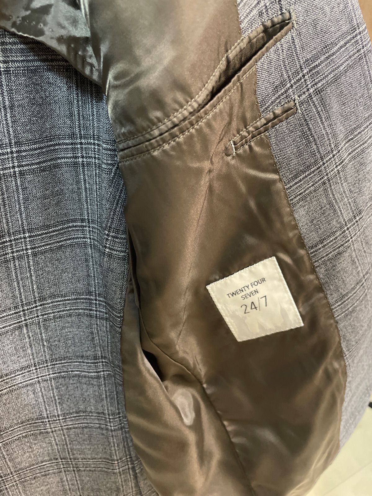 TWENTY FOUR SEVEN トゥエンティーフォーセブン スーツ 24/7 TWENTY FOUR SEVEN 24/7スーツ byAOYAMA - メルカリ