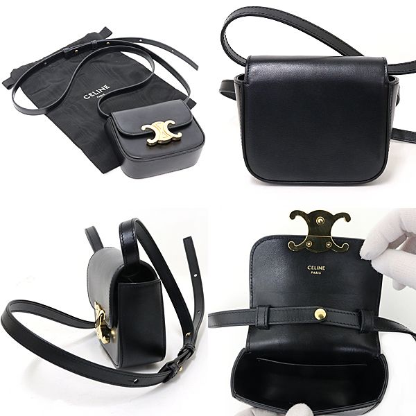 CELINE ミニショルダー クロスボディバッグ ハンドバック レディース