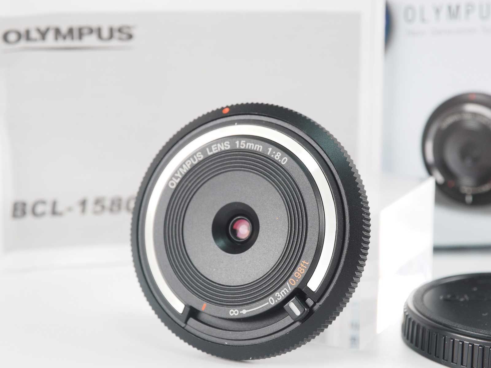 オリンパス Olympus 15mm f|8 BCL-1580 Black Lens for Micro Four Thirds 元箱 Z4625A