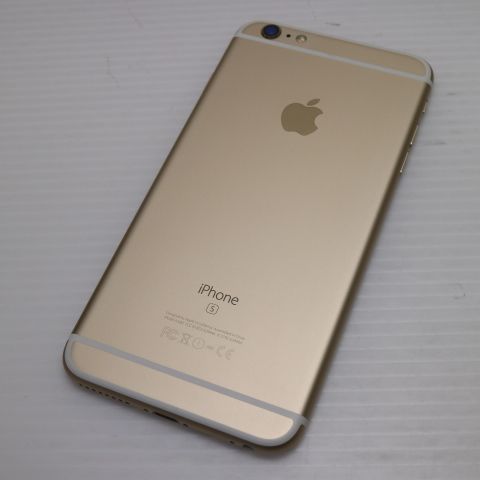 超美品 SIMフリー iPhone6S PLUS 64GB ゴールド 即日発送 スマホ