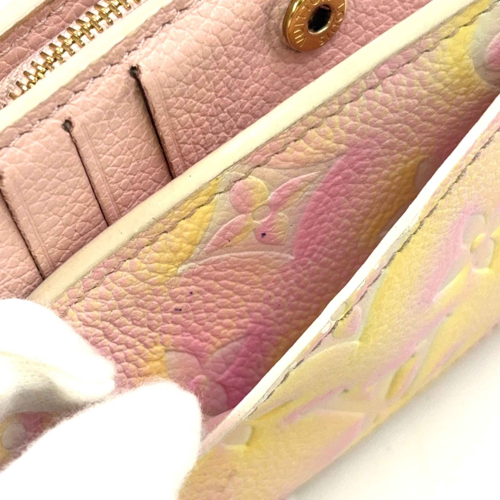 LOUIS VUITTON ポルトフォイユ クレア モノグラムアンプラント