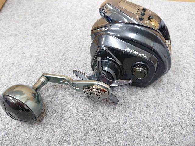 ダイワ　22シーボーグ200JL 未使用品 22 シーボーグ 200J-L (左巻き・シングルハンドル) PE1.5号