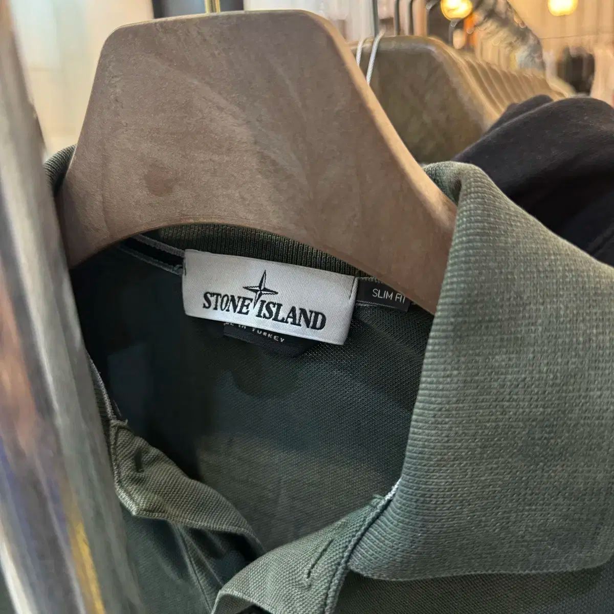 正規品 STONE ISLAND(ストーンアイランド) スリムフィット ポロT