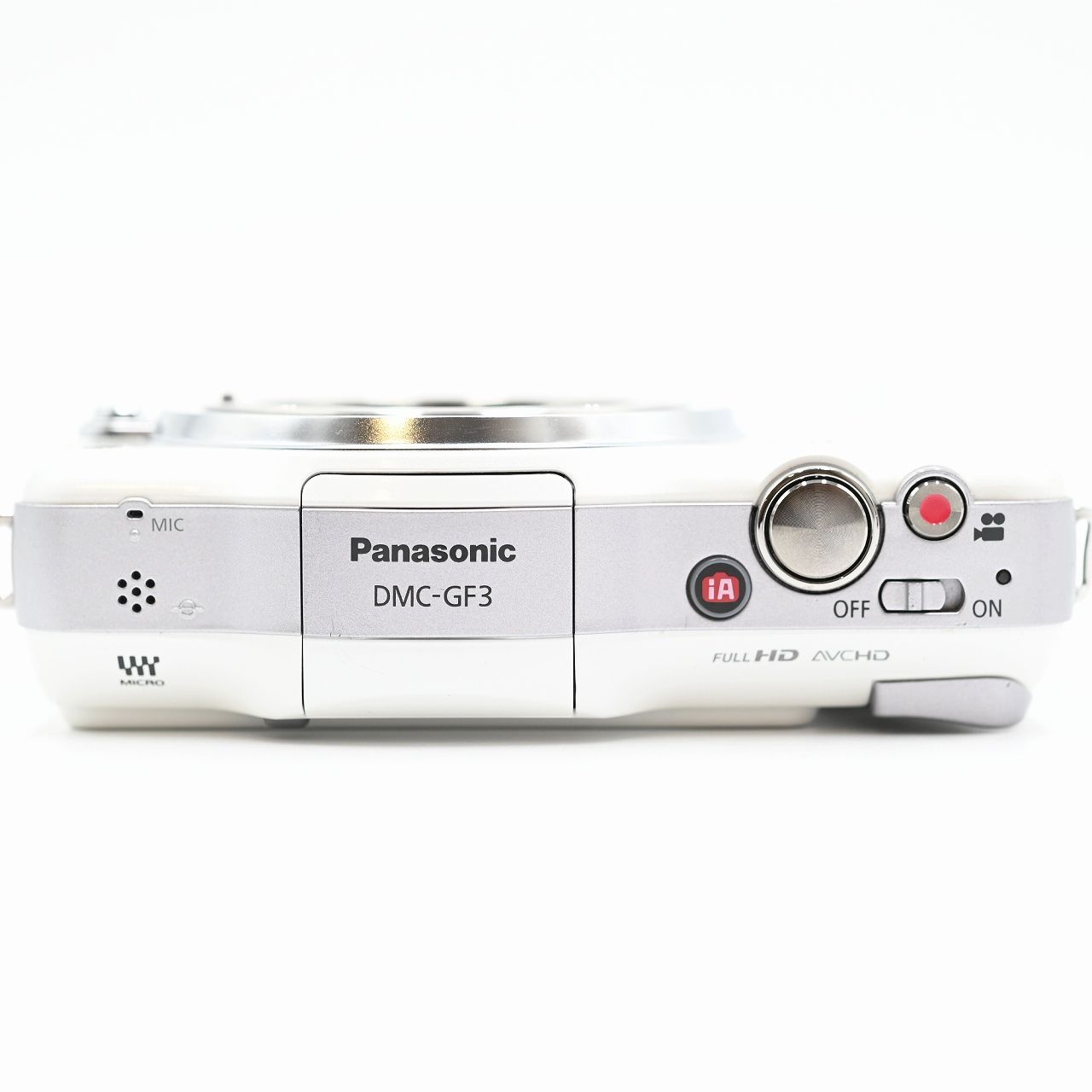 Panasonic LUMIX−GF3 ホワイトの ダブルレンズキット パナソニック