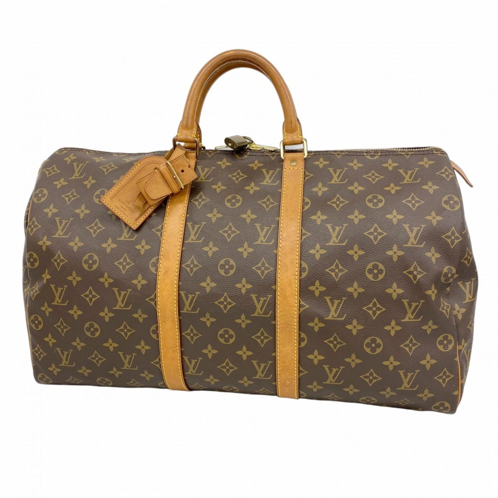 ルイ ヴィトン Louis Vuitton ルイ ヴィトン ボストンバッグ モノグラム キーポル50 M41426 ブラウンメンズ レディース