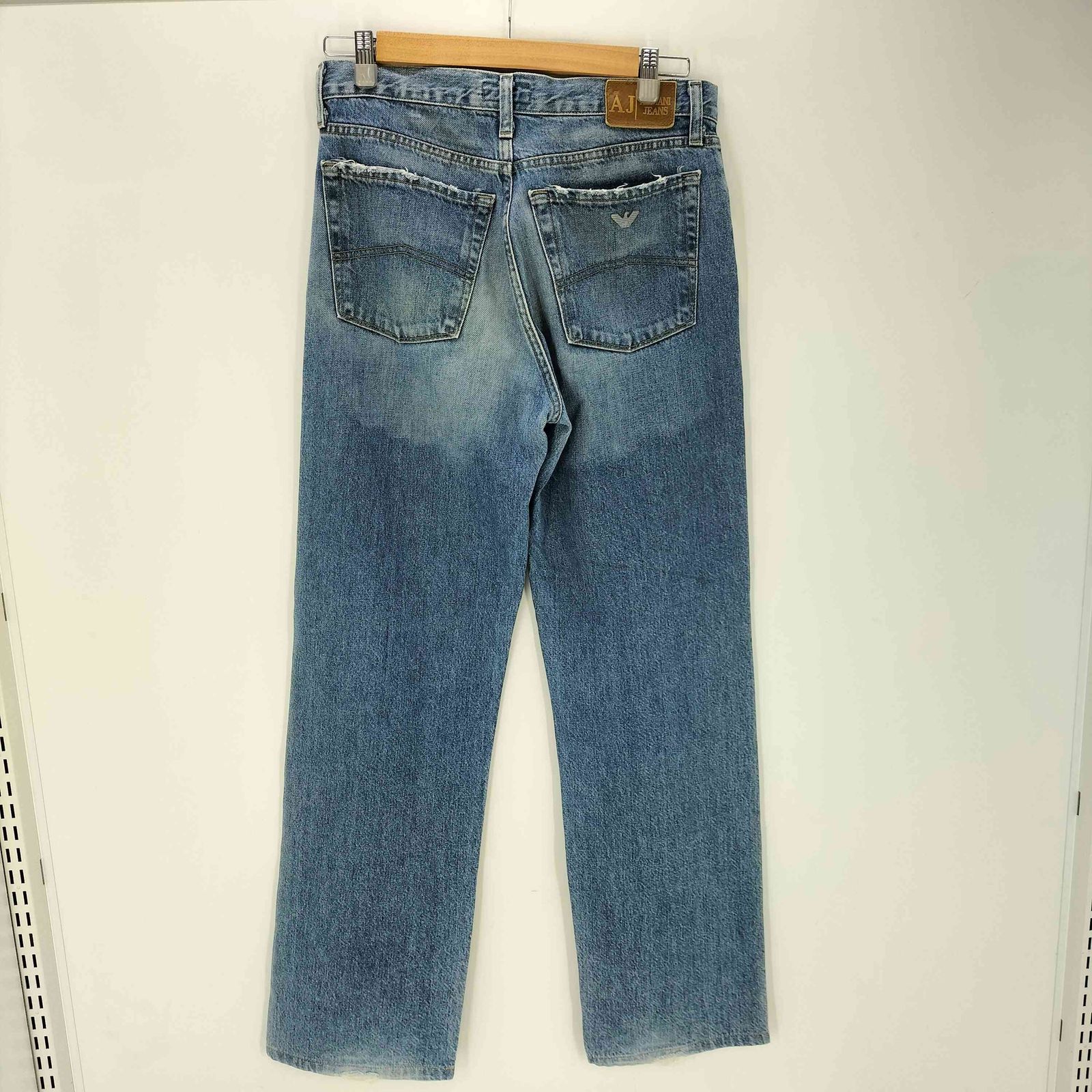 アルマーニジーンズ ARMANI JEANS Simin T SPA イタリア製 ロゴ パッチ 
