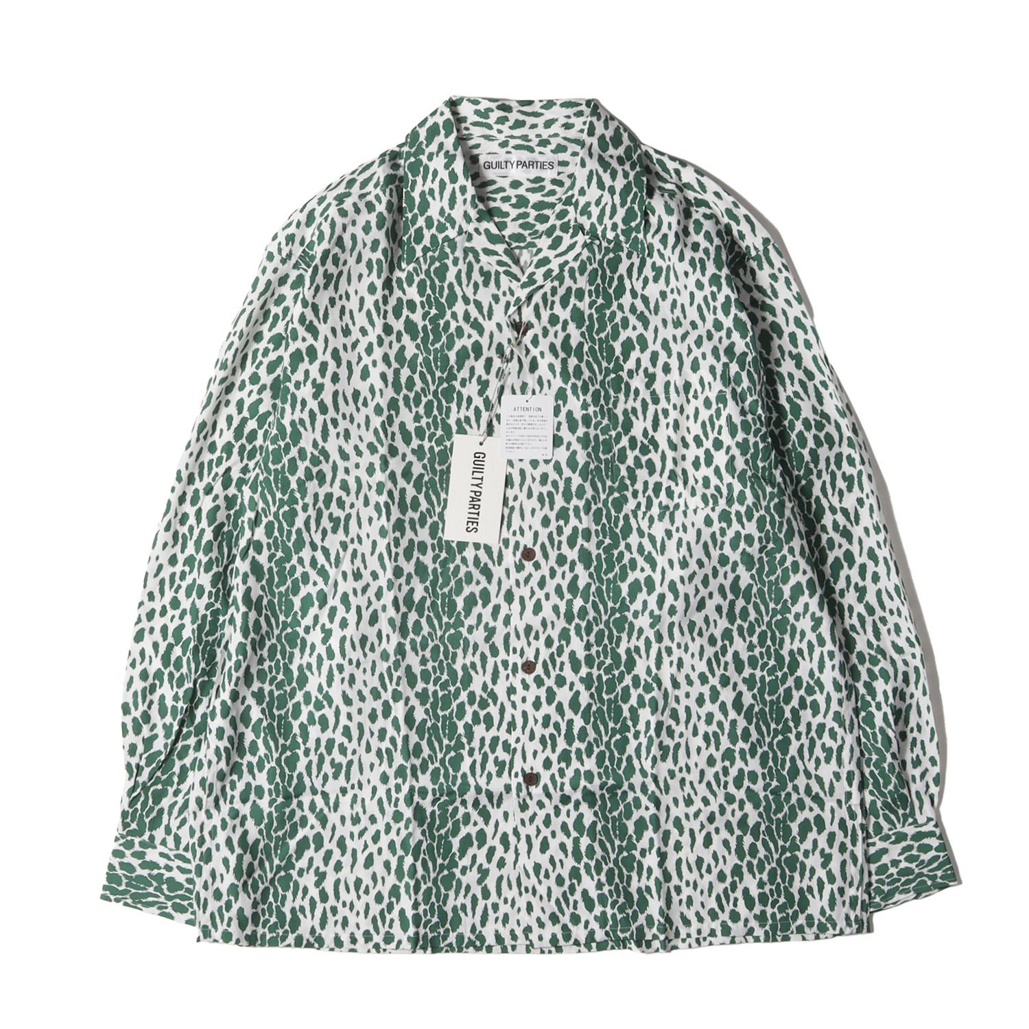 新品 WACKO MARIA ワコマリア シャツ サイズ:XL 24SS レオパード