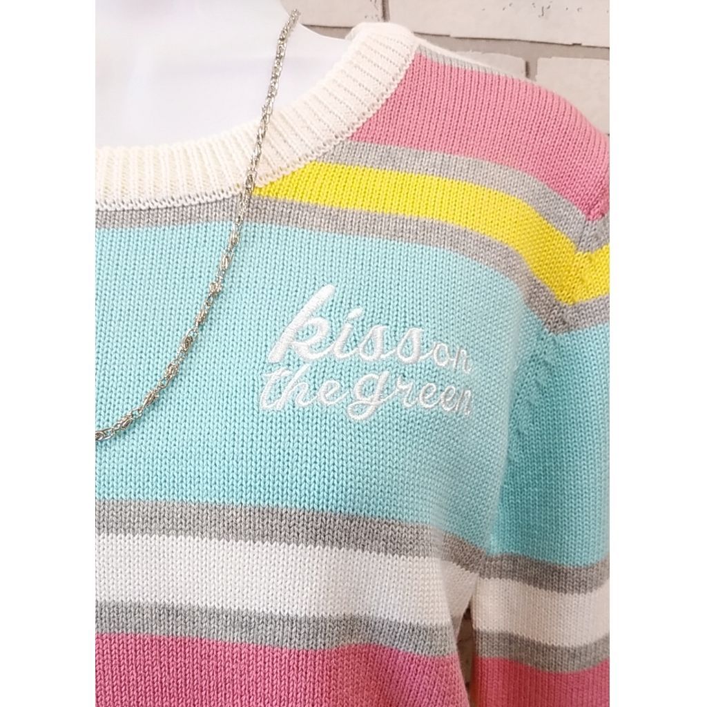 キスオンザグリーン セーターセットアップ M□ゴルフウエア