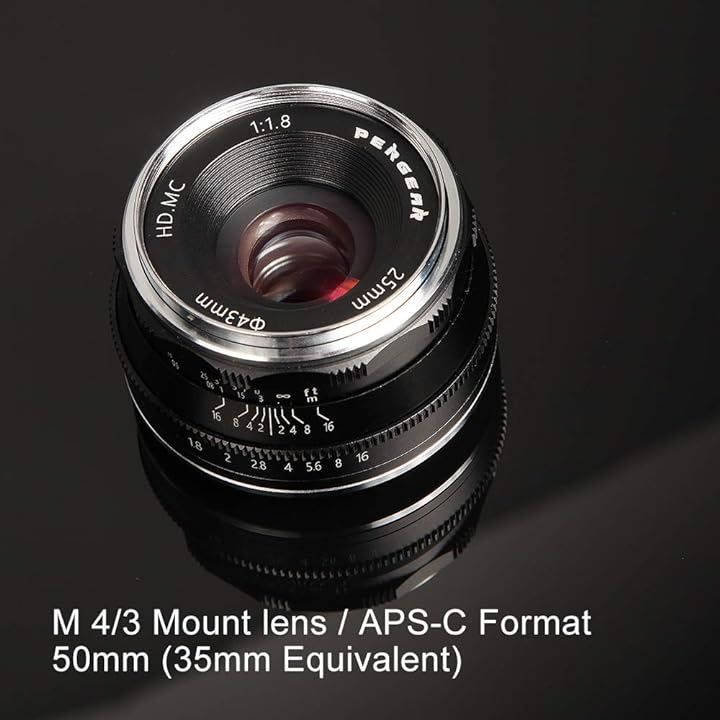 PERGEAR 25mm F1.8 交換レンズ ニコンZマウントカメラ用 f1.8-f16