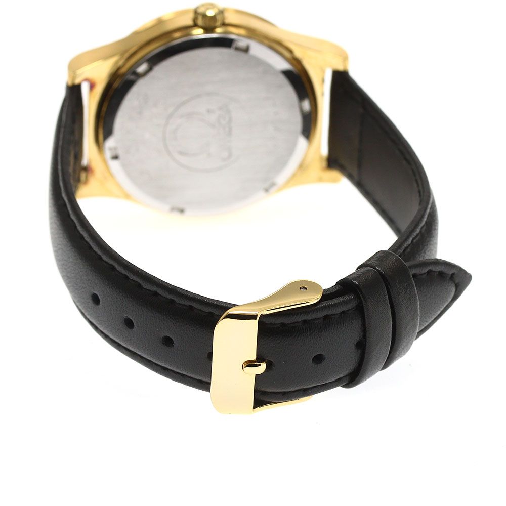  オメガ OMEGA 136 0102 ジュネーブ デイト Cal 1030 手巻き メンズ_914770 手巻き時計 腕時計(アナログ)