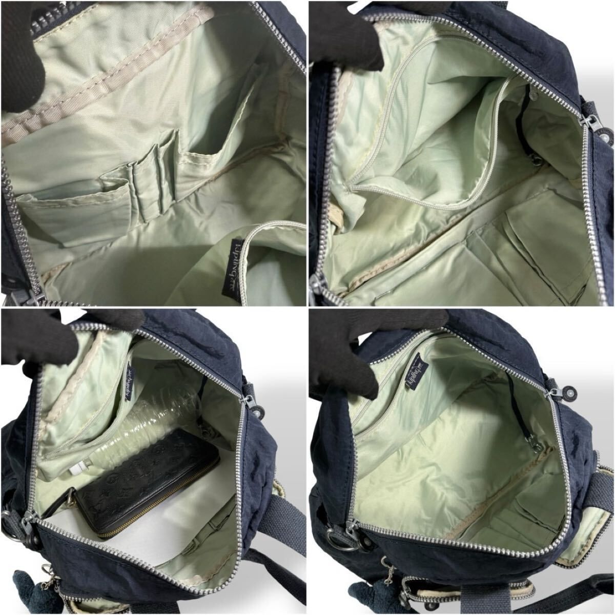kipling - キプリングKipling ショルダーバッグ 斜め掛け ゴリラ チャーム 紫の通販 by ご希望額コメントください｜キプリング ならラクマ