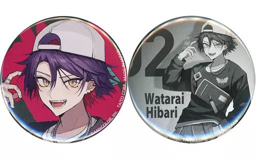 渡会雲雀　タイトーくじ　缶バッジ　16点セット 中古】バッジ・ピンズ 渡会雲雀 描き下ろし缶バッジ2個セット
