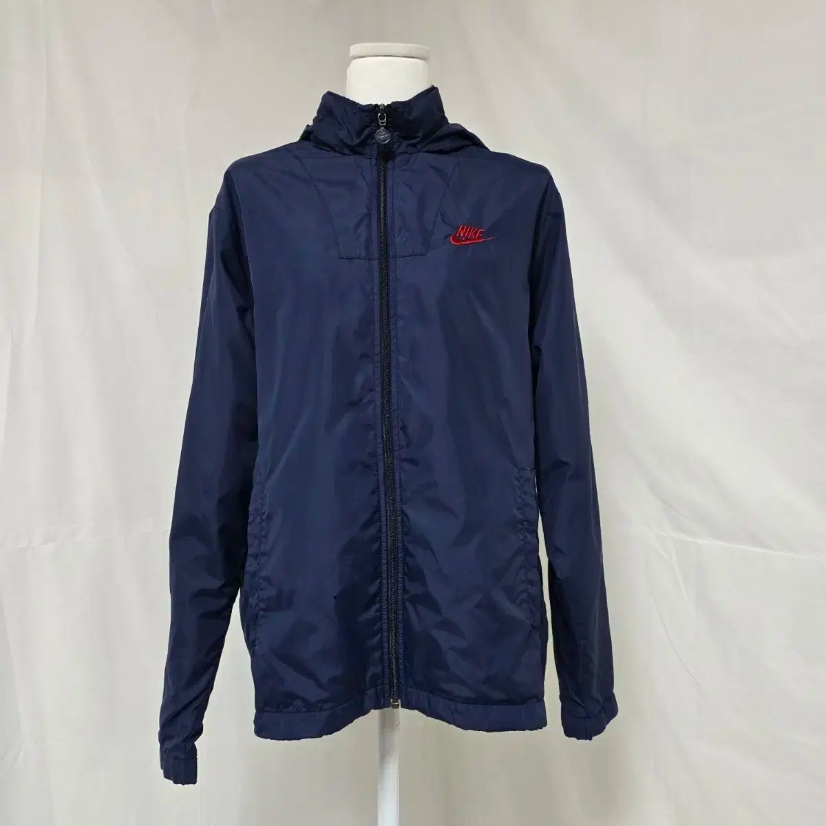新品NIKE【150cm】ネイビー紺　裏起毛セットアップ　大人OK fv9920-47-010_1.jpg