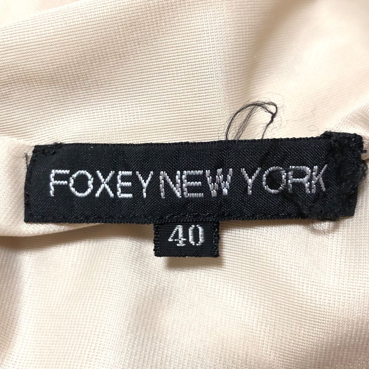 FOXEY NEW YORK(フォクシーニューヨーク) ワンピース サイズ40 M