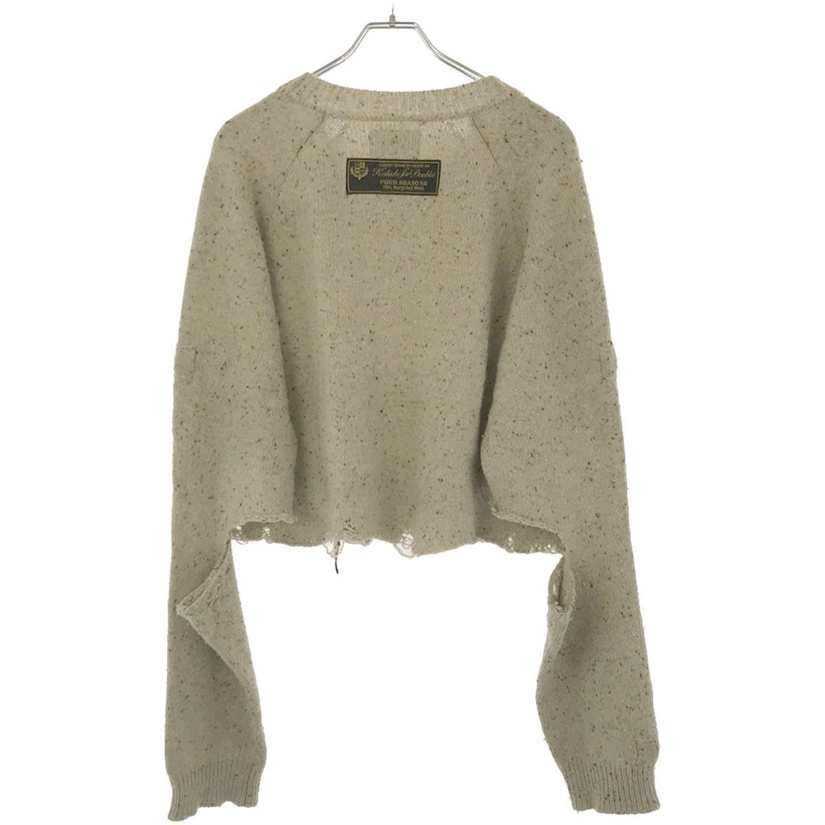 doublet ダブレット 22AW MAGNET ATTACHED KNIT PULLOVER マグネット 