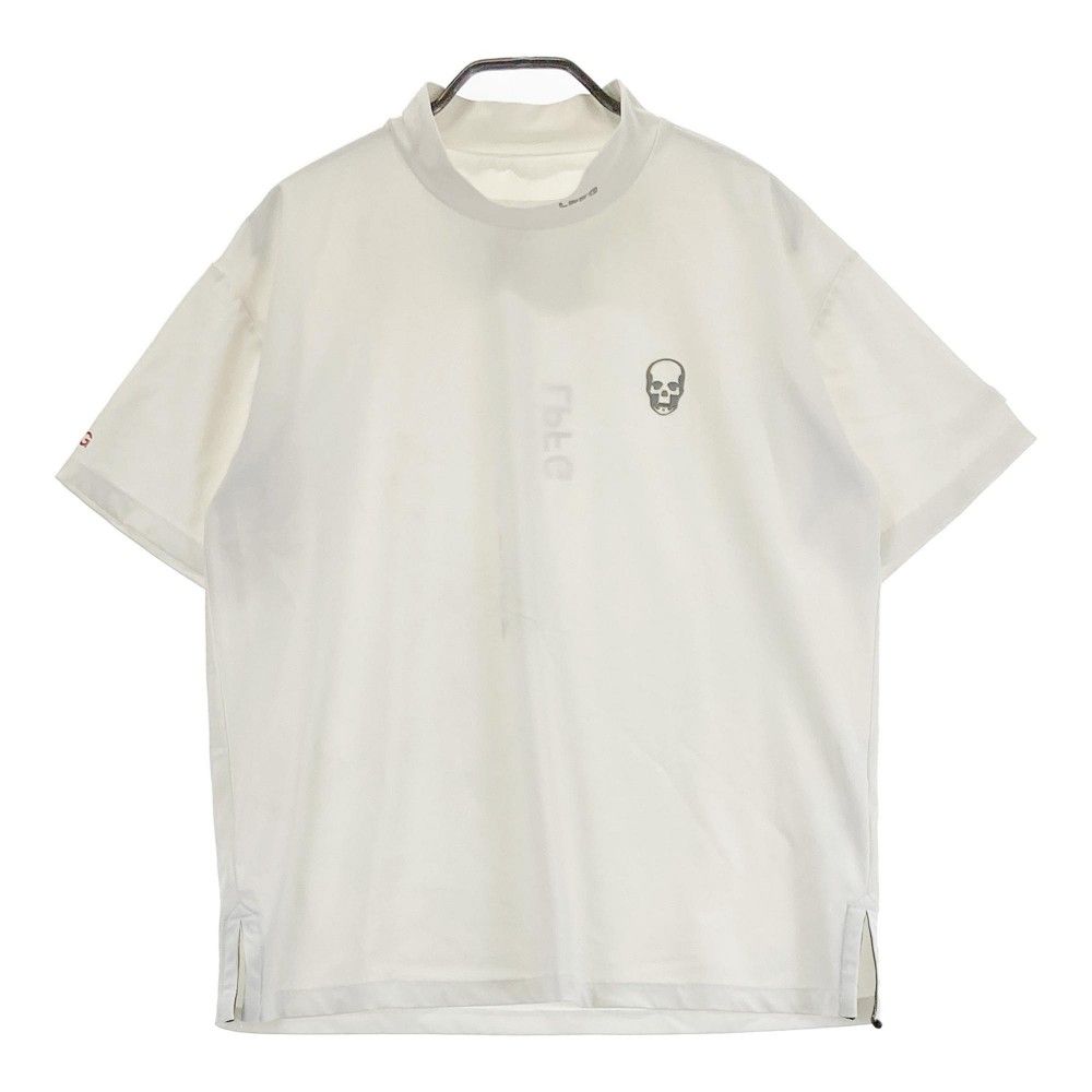 サイズ S LPFG ルシアン ペラフィネ LUCIEN PELLAT-FINET ハイネック 半袖Tシャツ ホワイト系 240101439517 ゴルフウェア メンズ ストスト
