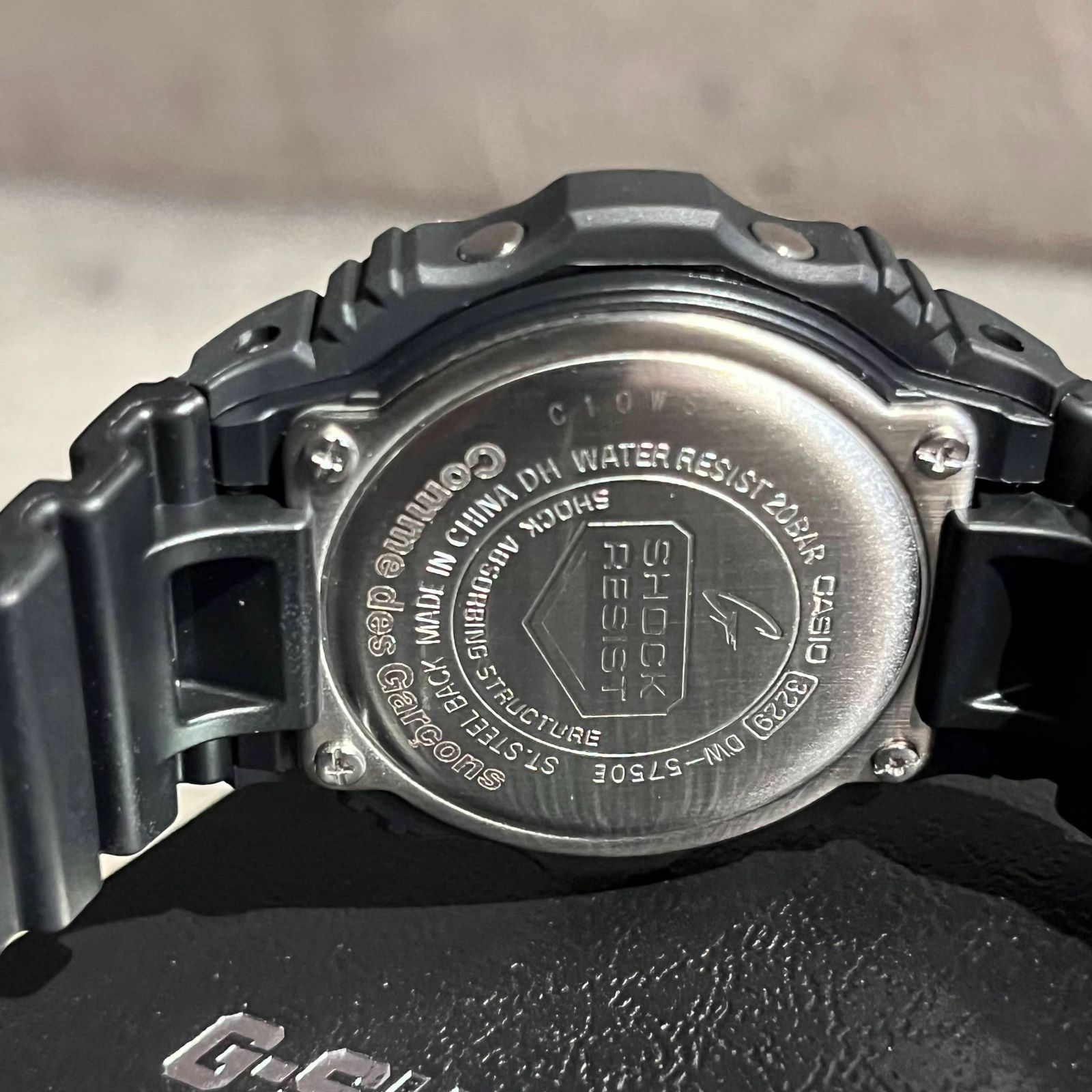 BLACK COMME des GARCONS 22ss ×CASIO G-SHOCK OI-K801-051 ブラック