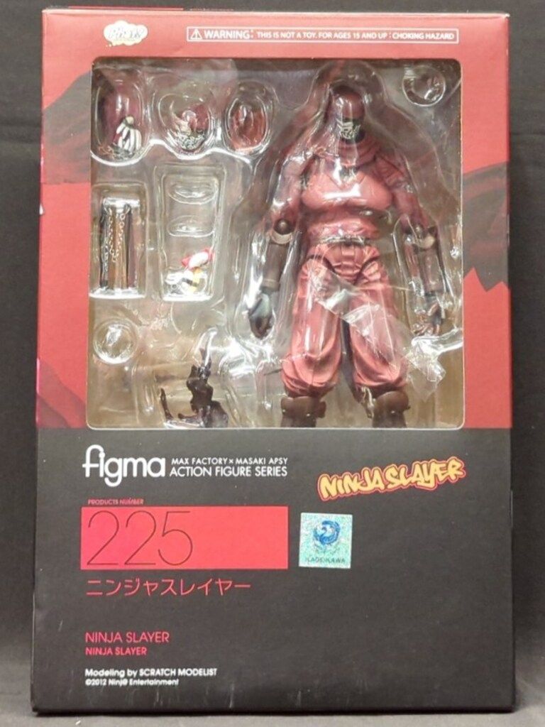 送料込み！figma /フィグマ　225 ニンジャスレイヤー figma-225 ニンジャスレイヤー ◇限定特典付◇｜エビテン