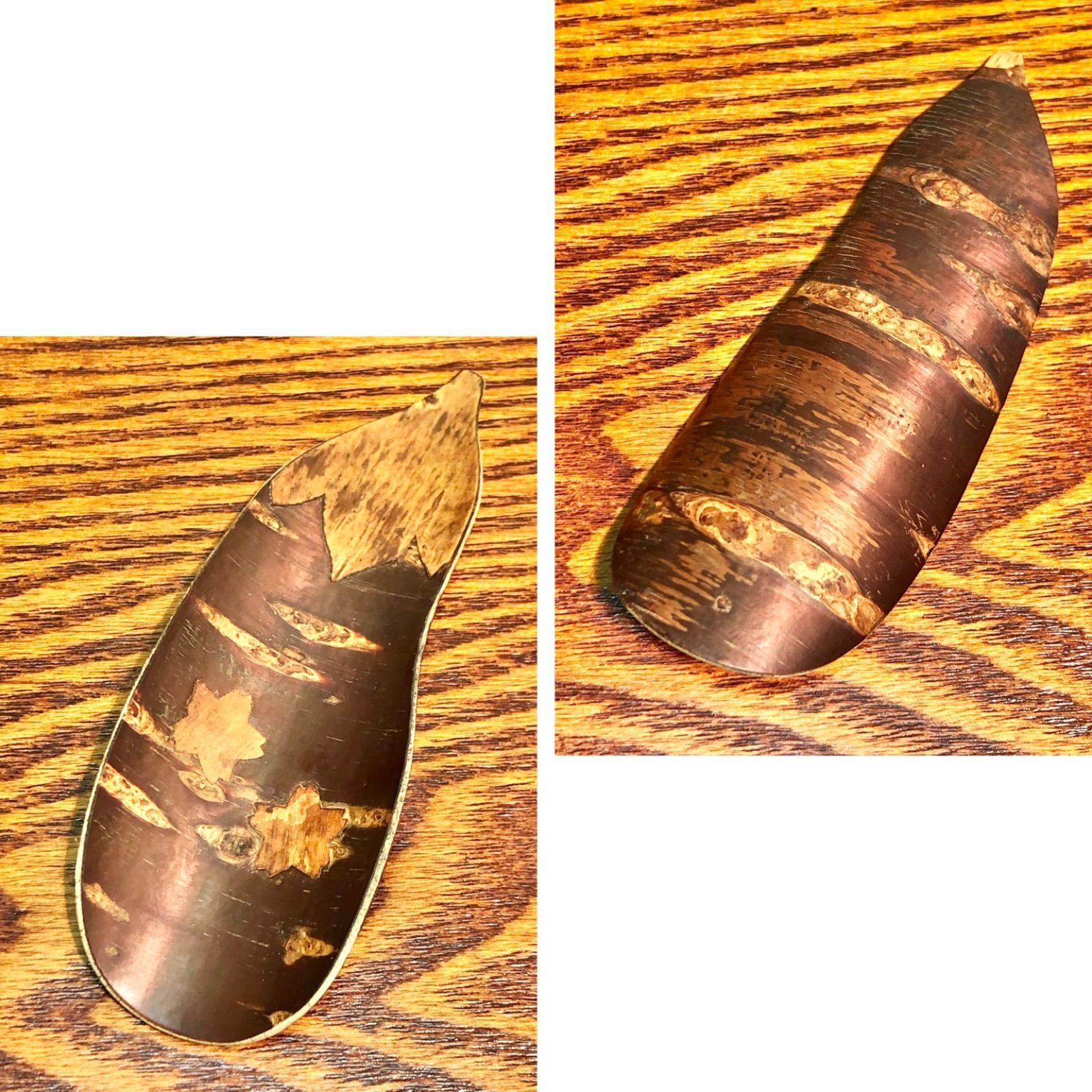 ◉桜皮細工◉茶筒・茶さじセット◉伝統工芸品◉樺細工◉秋田角館 