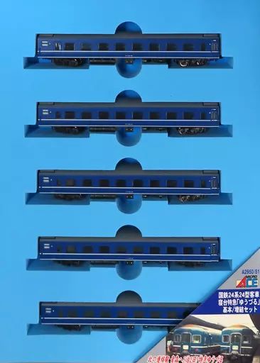 鉄道模型　1/150 24系24型客車・ユウヅル・増結5両セット [A2951] 中古】鉄道模型 1/150 24系24型客車・ユウヅル・増結5両セット