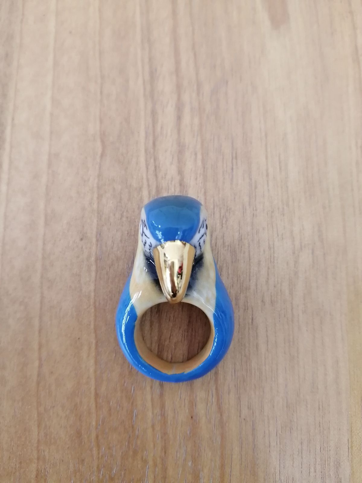 美品★nachナッシュ★オウム　リング　アニマル 美品☆nachナッシュ☆オウム リング アニマル NACH(ナッシュ