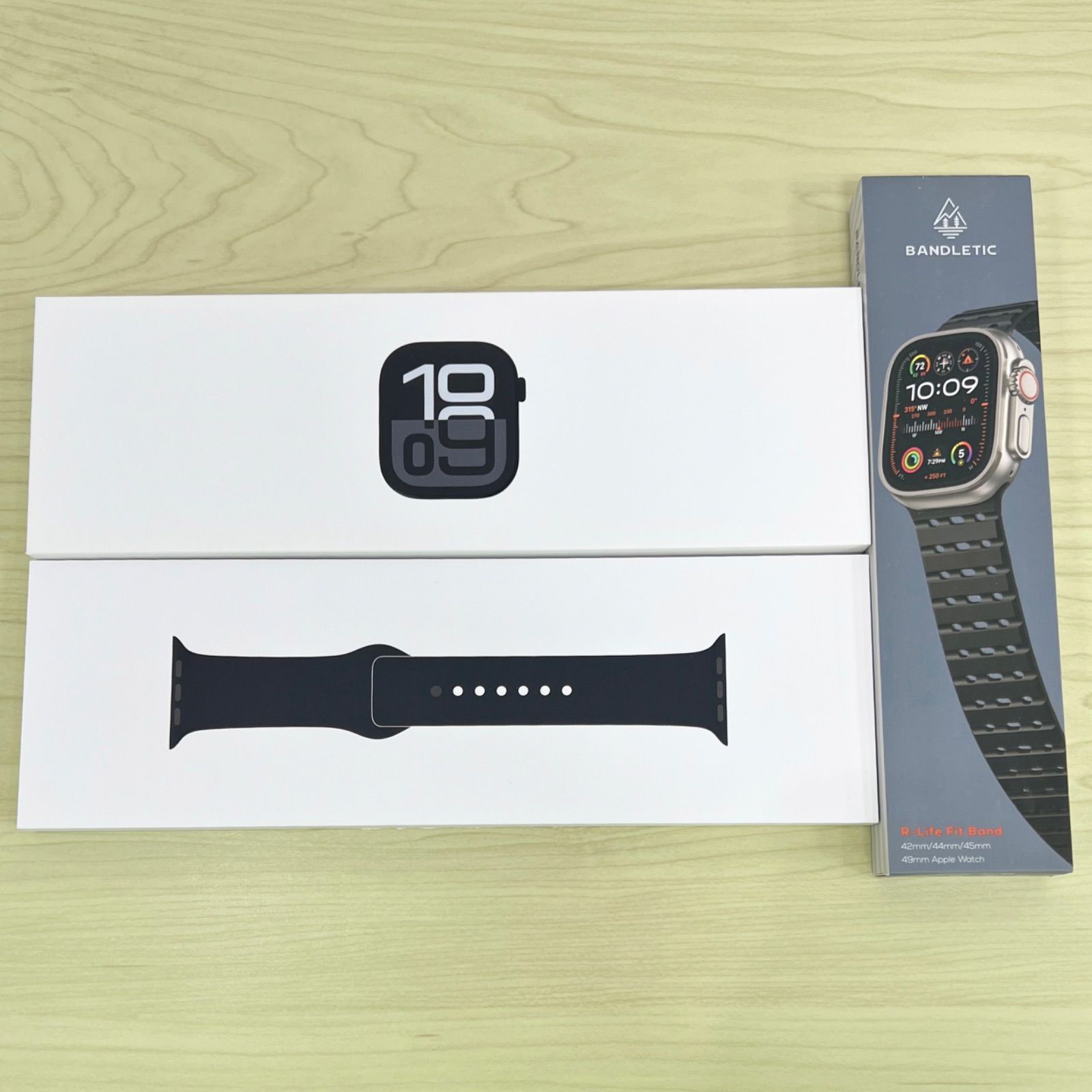 極美品 Apple Watch Series10 42mm ジェットブラック - メルカリ