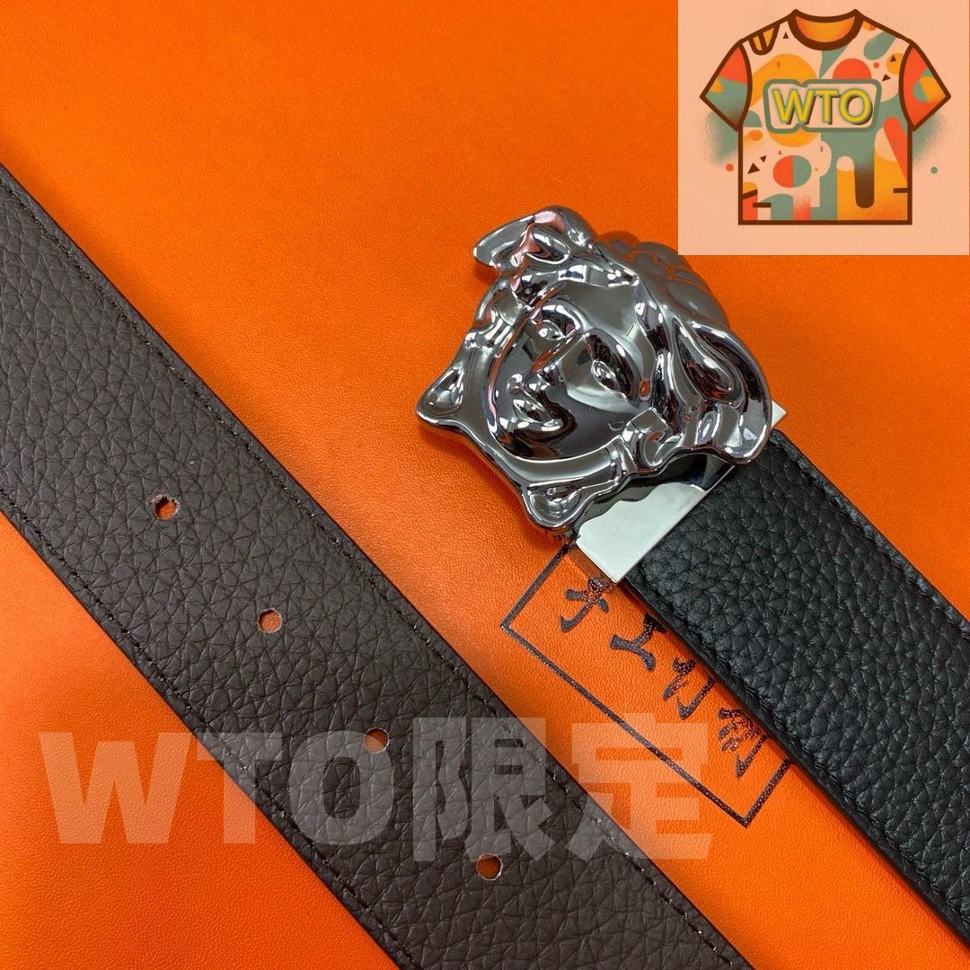 本日特価] ヴェルサーチ Versace 高級レザー ベルト＆バッグ