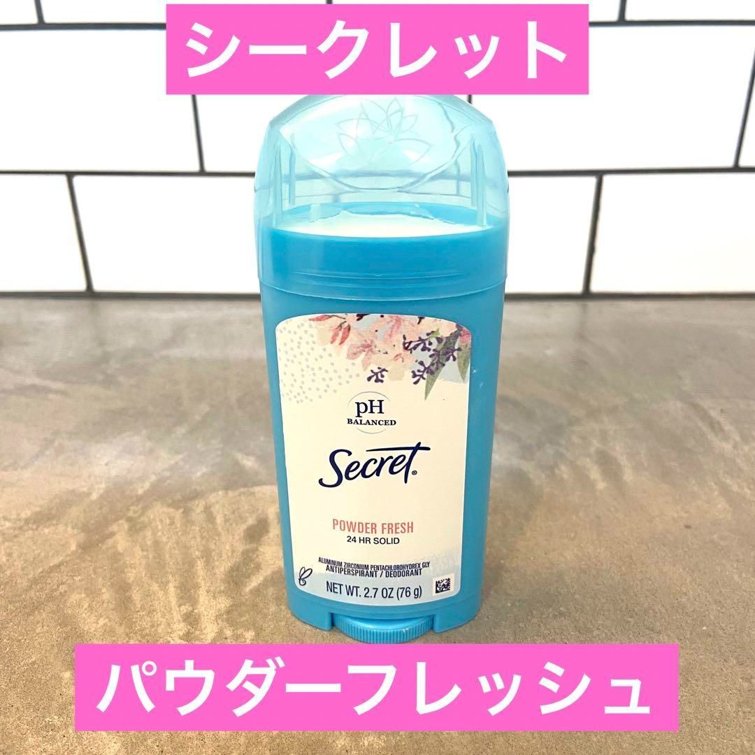 secret deodorant 制汗剤 シークレット パウダーフレッシュ - 制汗