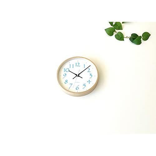 KATOMOKU plywood wall clock 20 スイープ（連続秒針 www