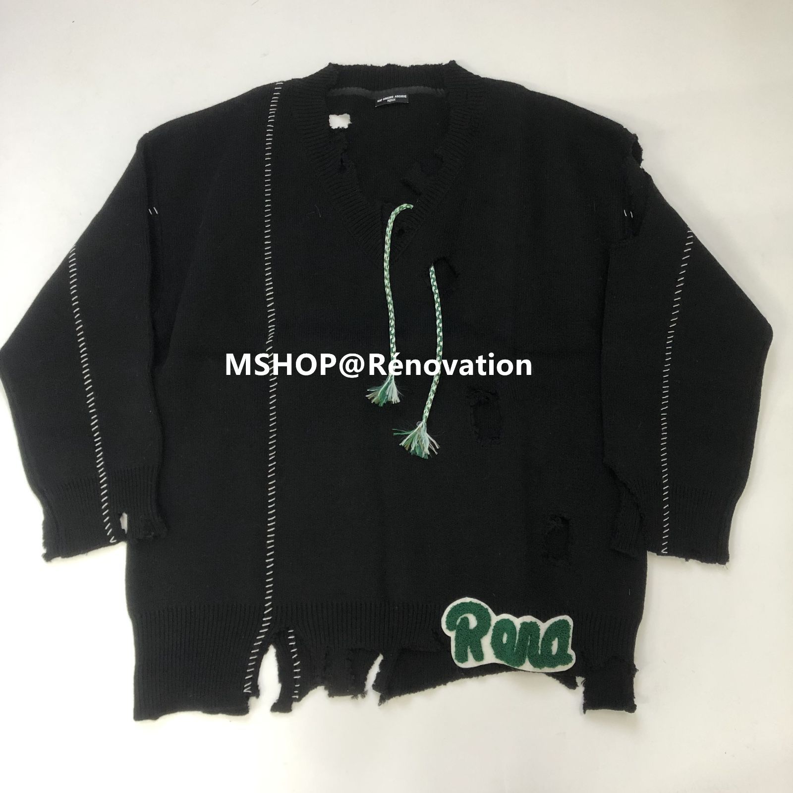 RAF SIMONS オーバーサイズニット 黒