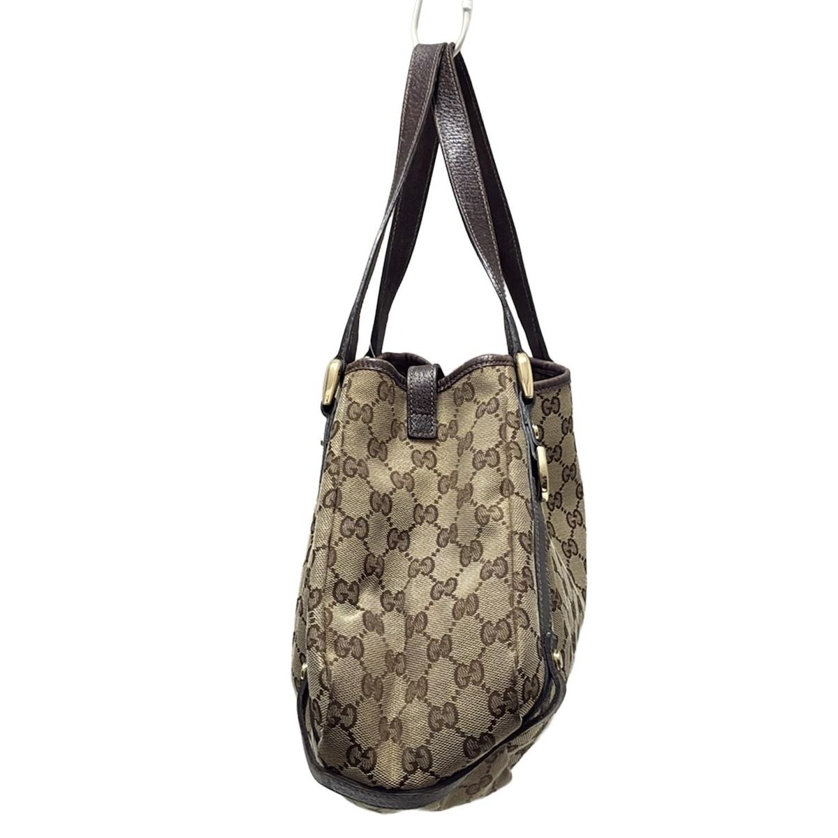 グッチ レザー アビー 2way バッグ 130736 GUCCI(グッチ) トートバッグ アビー 130736 ベージュ×ダーク