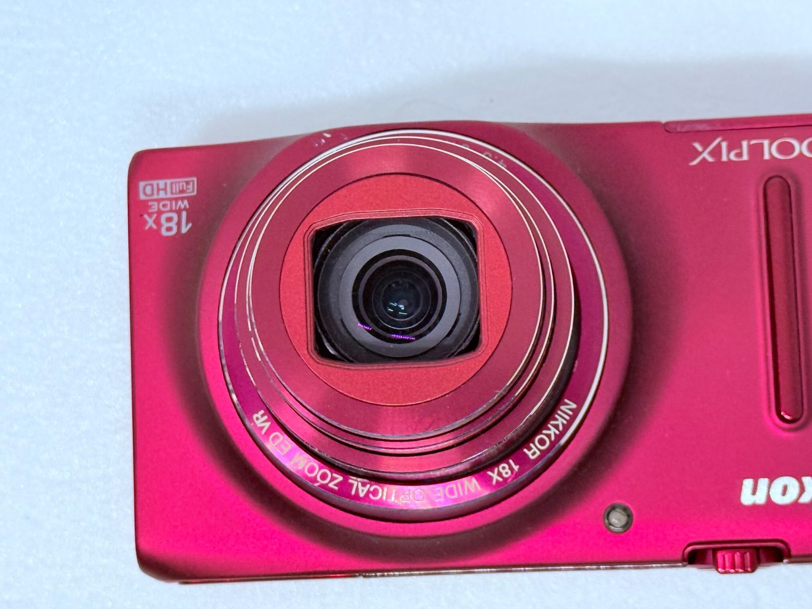 Nikon coolpix S9400 ヴェルヴェットレッド 動作確認済 平成コンデジ