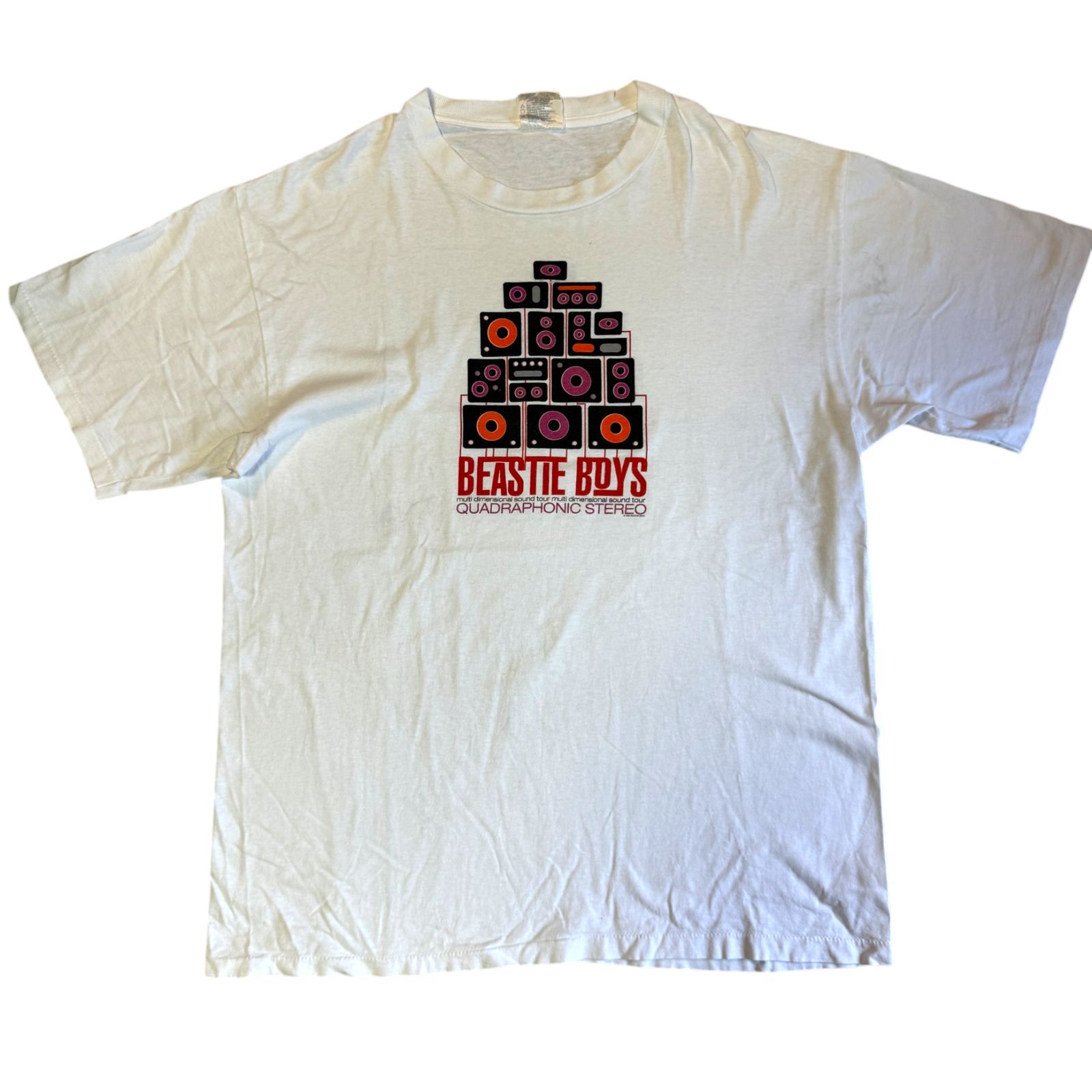 90s BEASTIE BOYS Quadraphonic Stereo tour 1995 Tシャツ L