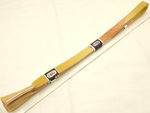 平和屋着物 和装小物 帯締め 帯揚げセット 高麗組 綾出し 舞花文 青海波 暈し染め 金糸 金彩 正絹 AAAY7109ay