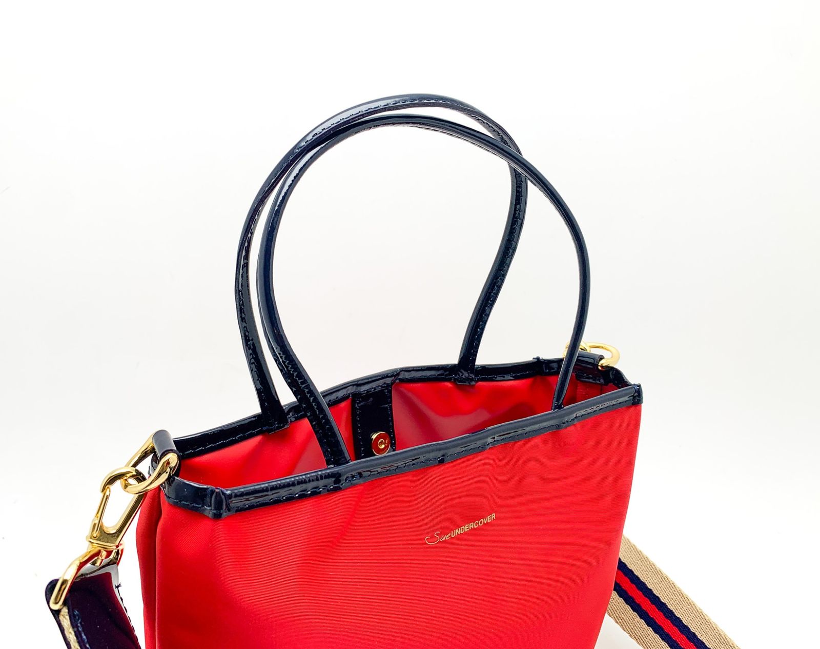SueUNDERCOVER スーアンダーカバー 赤 レッド 2wayショルダーバッグ 