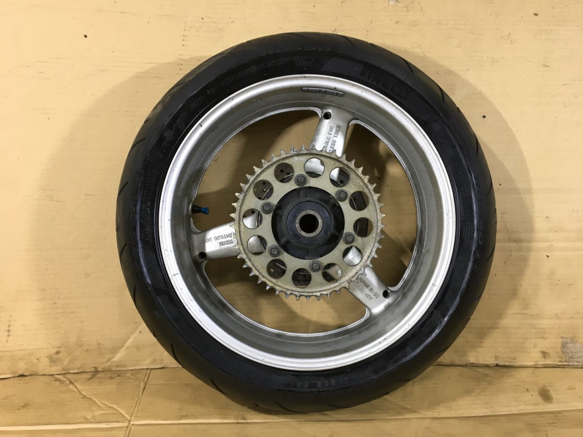 YZF-R1 RN011 4VX 98 99 リアホイール ディスク付 レストア