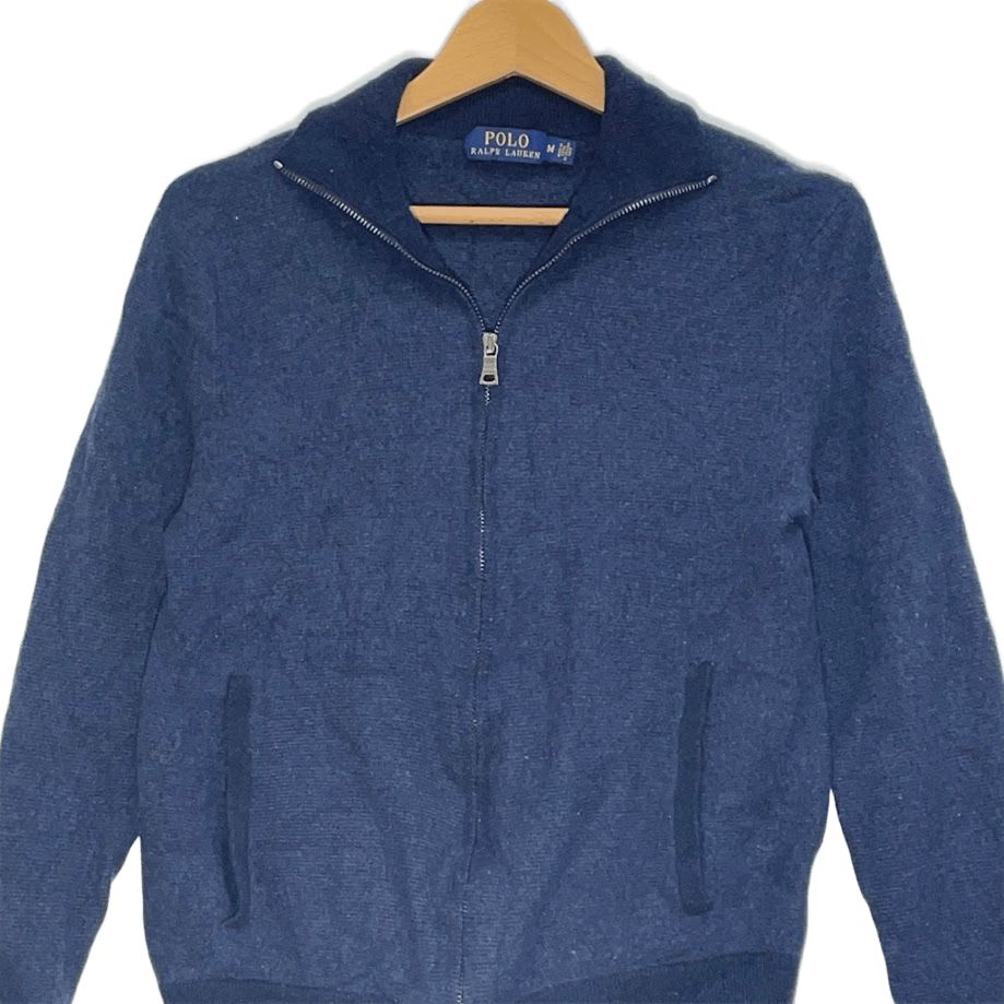 美品❗️ポロバイラルフローレン ニット　ブルゾンジャケット❗️ POLO RALPH LAUREN/ポロラルフローレン ジップアップニット セーター