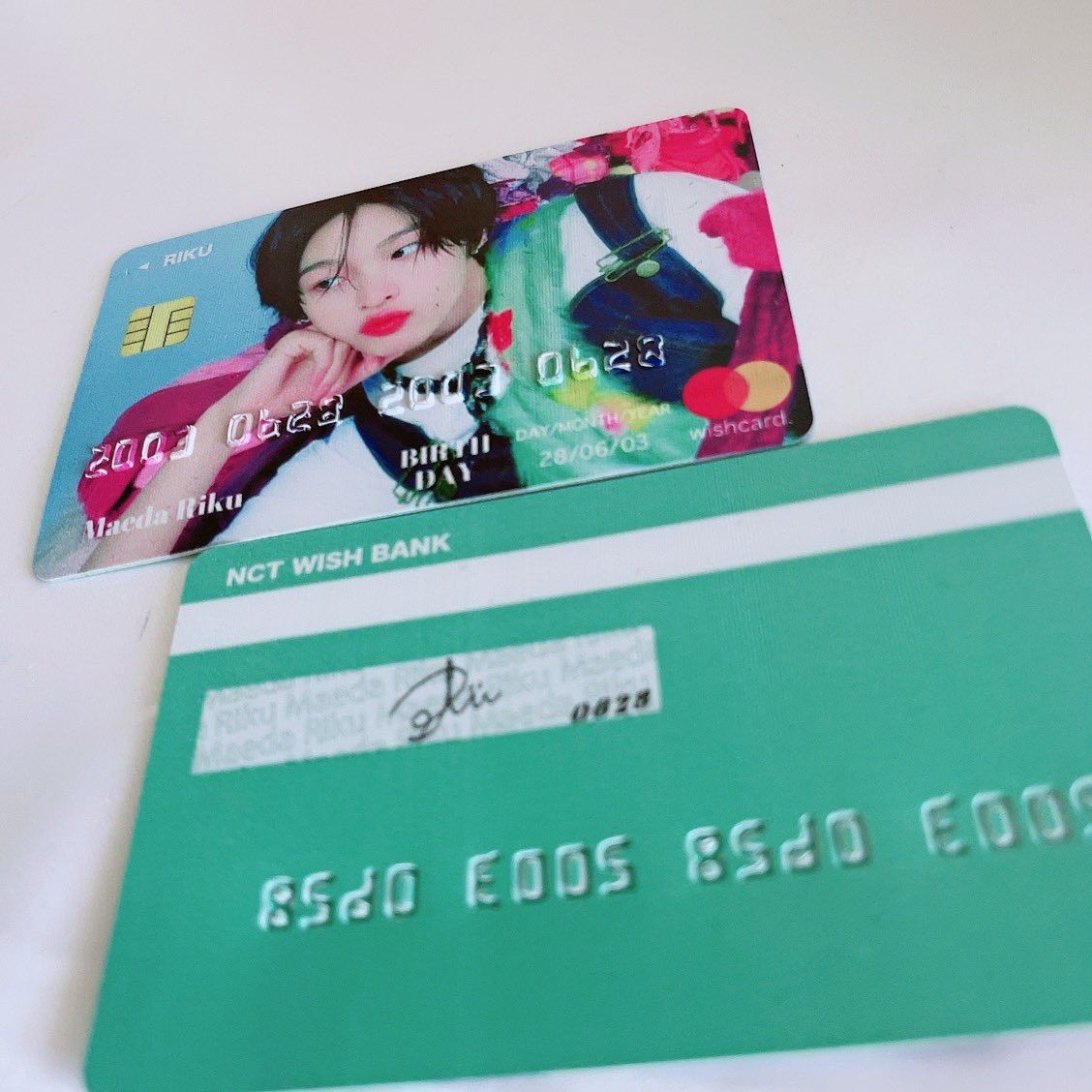 NCTWISH リク RIKU 2024 センイルセット クレカ風PVCカード - メルカリ