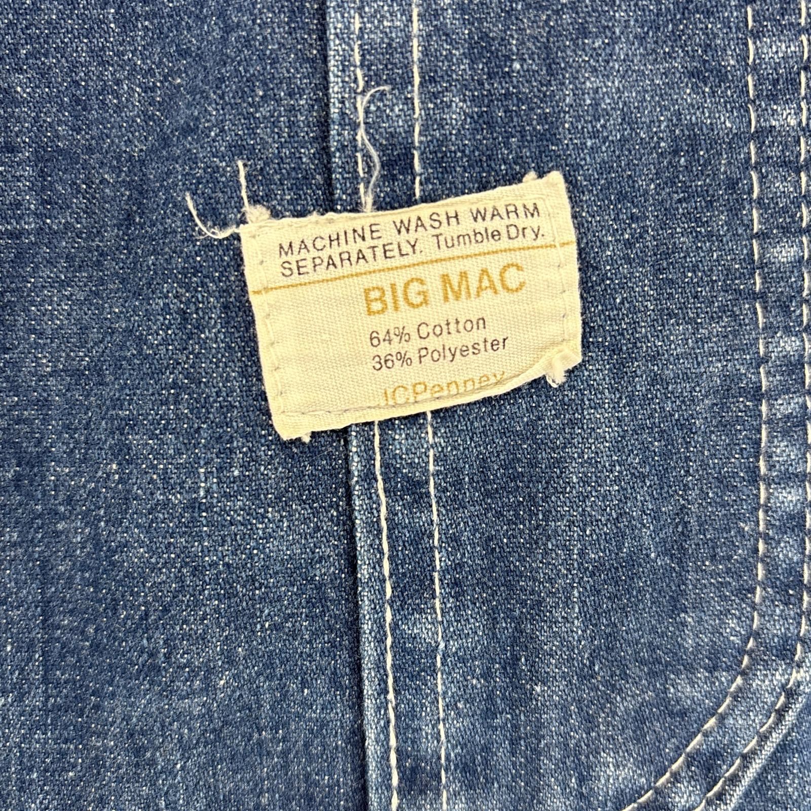 古着 70's/70年代 ヴィンテージ ビッグマック BIG MAC オーバーオール