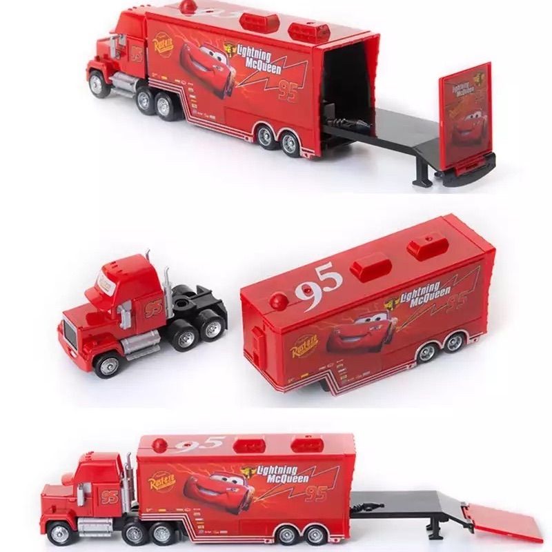 マック マックイーン トレーラー&ミニカーセット♡ 1/55 新品未