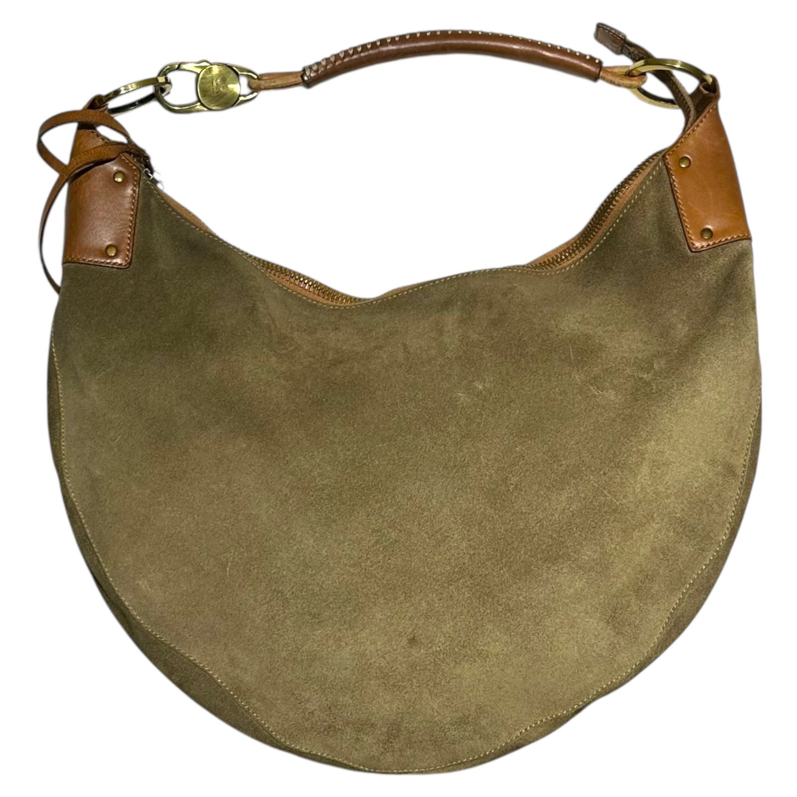 GUCCI(グッチ) Suede Leather One-Shoulder Bag スウェード レザー 