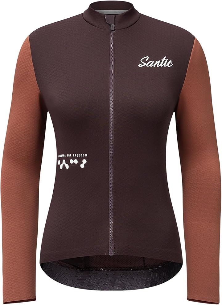 Santic(サンティック) レディース サイクルジャージ 長袖 裏起毛